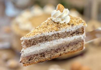 Orechová torta s mascarpone
12ks - 1500g
